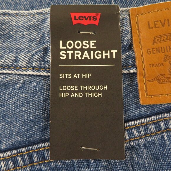 Brand New!  Levi's Loose Straight Jeans Size 31 - Picture 4 of 6